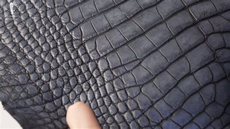 what does crocodile leather do